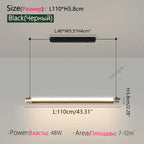 Minimalist Glass Pendant Light for Dining Room