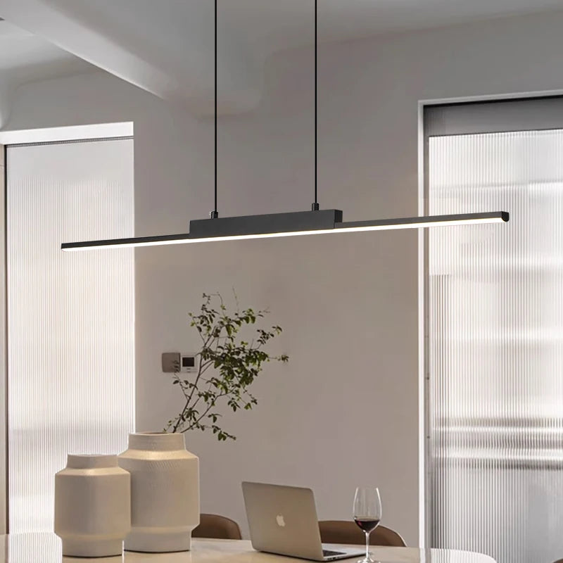 Nordic Minimalist Iron Pendant Light for Dining Room