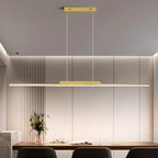 Lámpara colgante lineal minimalista para comedor