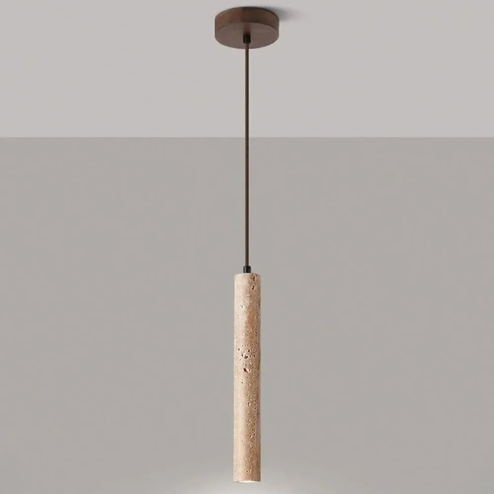 Nordic Travertine Pendant Light for Bedroom