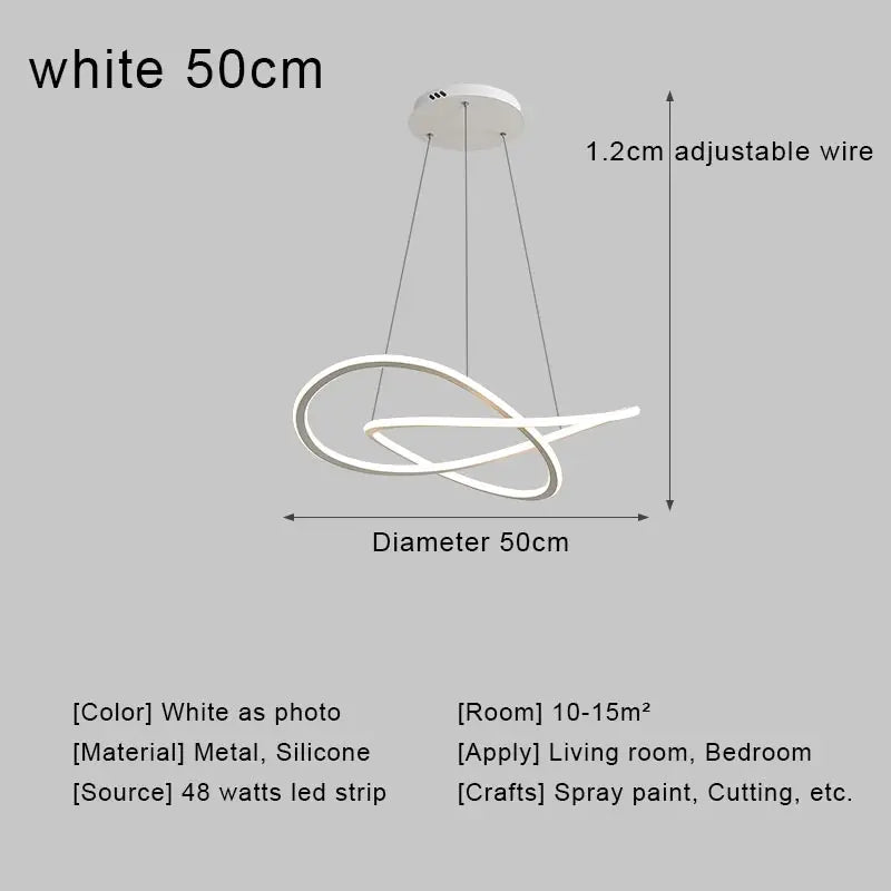 Lámpara Colgante LED Nórdica para Cocina y Comedor