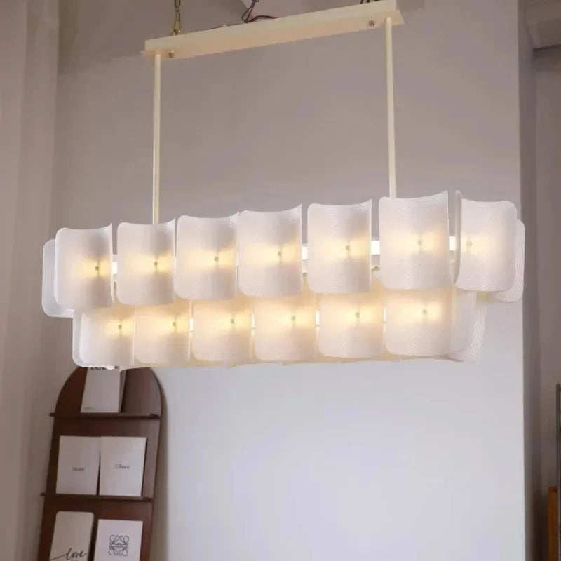 Nordic Fabric Pendant Light with Textured Shade