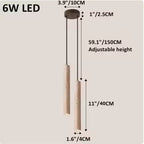 Slim Travertine Led Pendant Lamp Natural Stone Suspension Ceiling Hanging Light for Bedroom Bedside Dining Room Kitchen Island