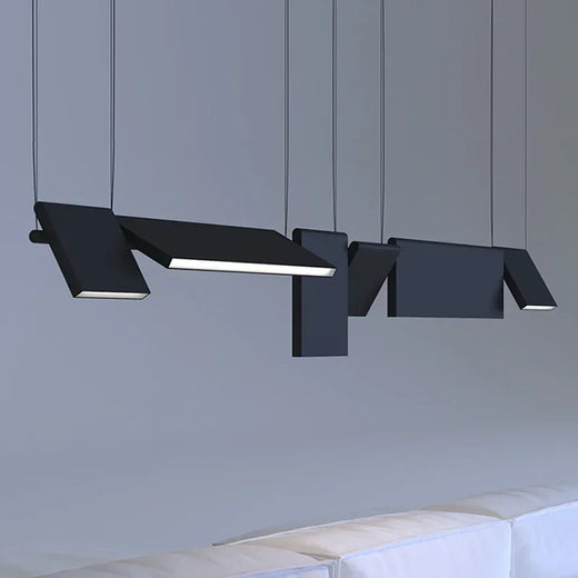 Nordic Iron Pendant Light with Acrylic Diffuser