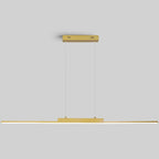 Lámpara colgante lineal minimalista para comedor