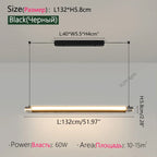 Minimalist Glass Pendant Light for Dining Room
