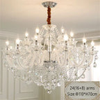 Crystal Chandelier Modern Minimalist Dining Room Lamp