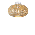Bohemian Bamboo Rattan Pendant Light for Dining