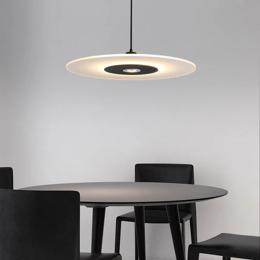 Minimalist Glass Pendant Light for Dining Room