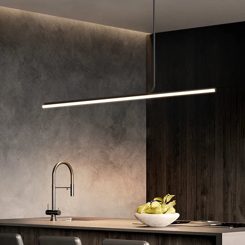 Minimalist Iron Pendant Light for Dining Room