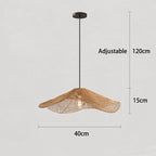 Retro Rattan Pendant Light for Dining Room & Cafe