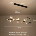 Nordic Round Glass Pendant Light Iron Frame