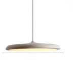 Modern UFO Disc LED Pendant Light in Eight Colors for Dining Table