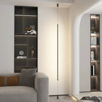 Lámpara colgante minimalista de hierro negro para dormitorio