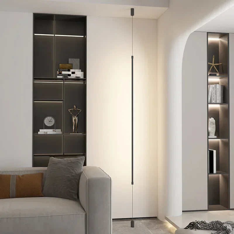 Lámpara colgante minimalista de hierro negro para dormitorio