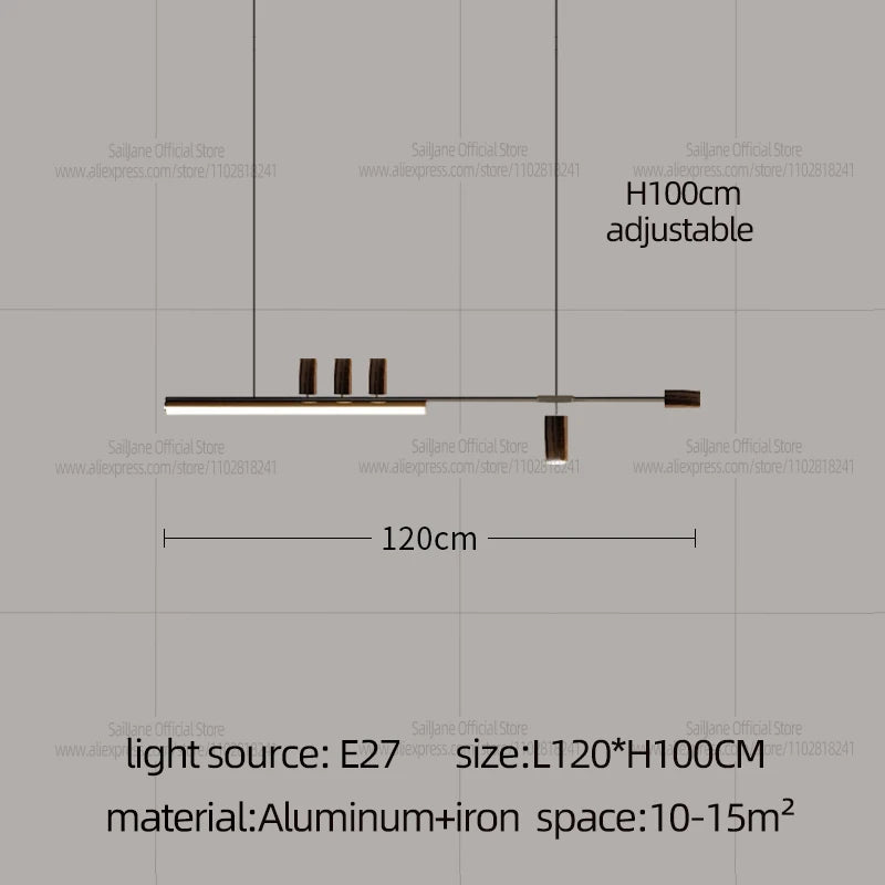 Minimalist Copper Pendant Light for Dining Room