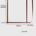 Lámpara colgante minimalista de hierro para comedor