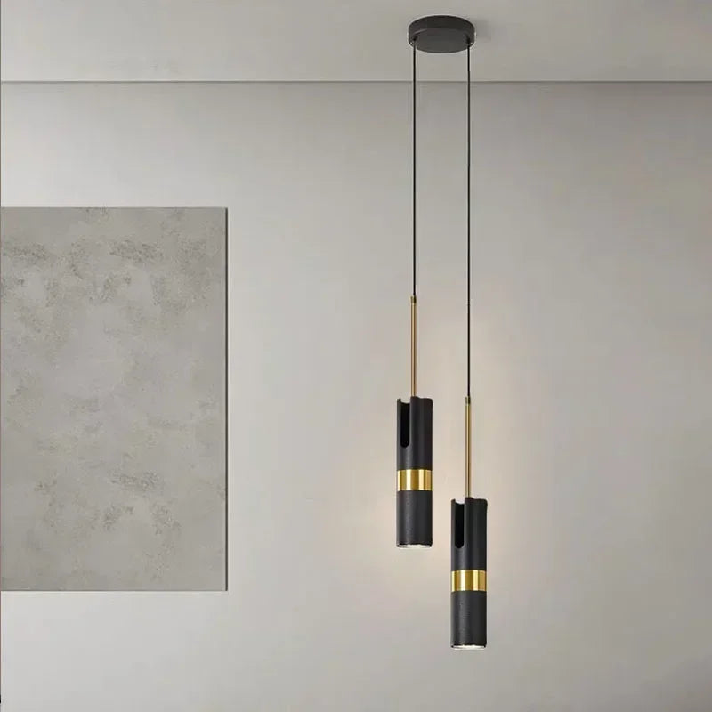 Minimalist Iron Pendant Light for Bedroom Dining Room