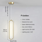 Nordic Aluminum Pendant Light for Kitchen Island