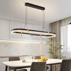 Lámpara colgante LED nórdica - Lámpara de techo minimalista para comedor