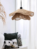 Wabi Sabi Hemp Rope Pendant Lamp Industrial Zen
