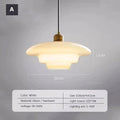 Lámpara colgante de cristal minimalista para comedor