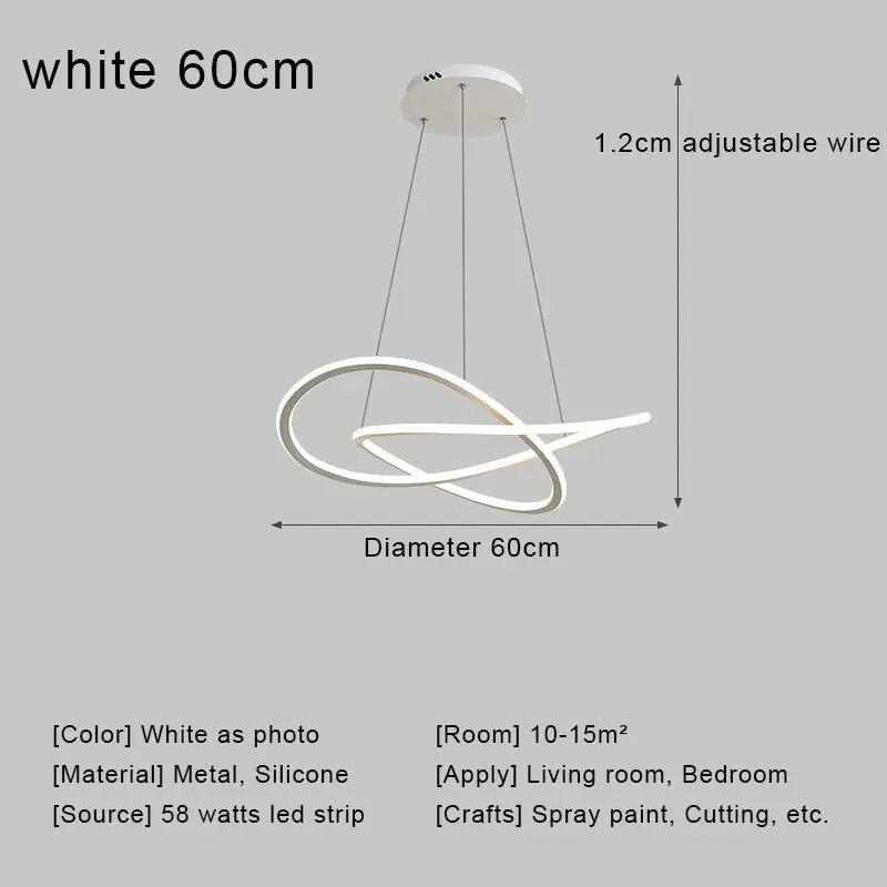Nordic LED Pendant Light for Kitchen & Dining