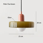 Nordic Retro Glass Chandelier Living Room Dining Room Bedroom KitchenModern Lighting Decoration Retro Lighting Fixture E27LED