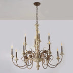 Nordic Wooden Chandelier Pendant Light