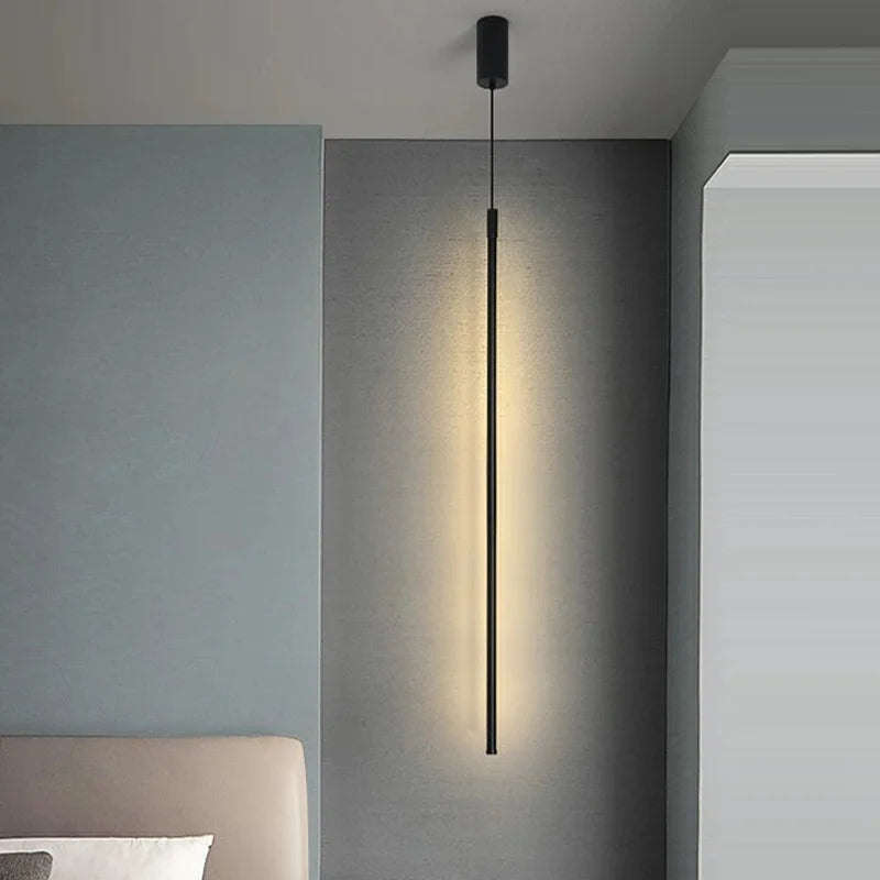 Minimalist Iron Pendant Light for Bedroom