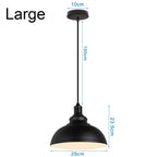 Industrial Iron Pendant Light for Dining Room Kitchen