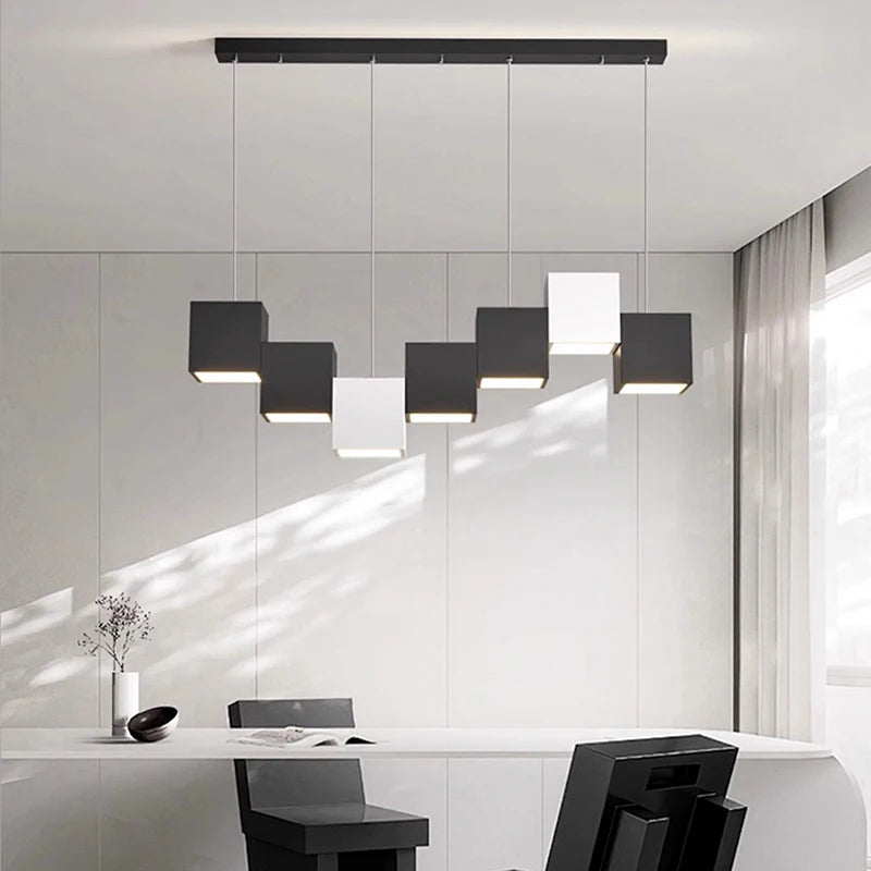 Lámpara Colgante Minimalista de Hierro para Comedor