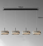 Minimalist Glass Pendant Light for Dining Room