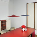 Minimalist Iron Pendant Light - Nordic Flying Saucer Design