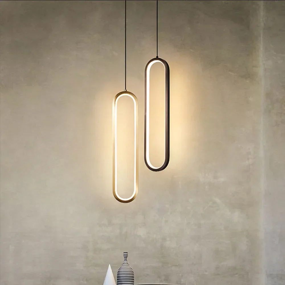Minimalist Iron Pendant Light Nordic Design