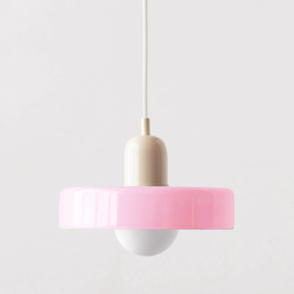 Nordic Retro Glass Pendant Light for Dining Room