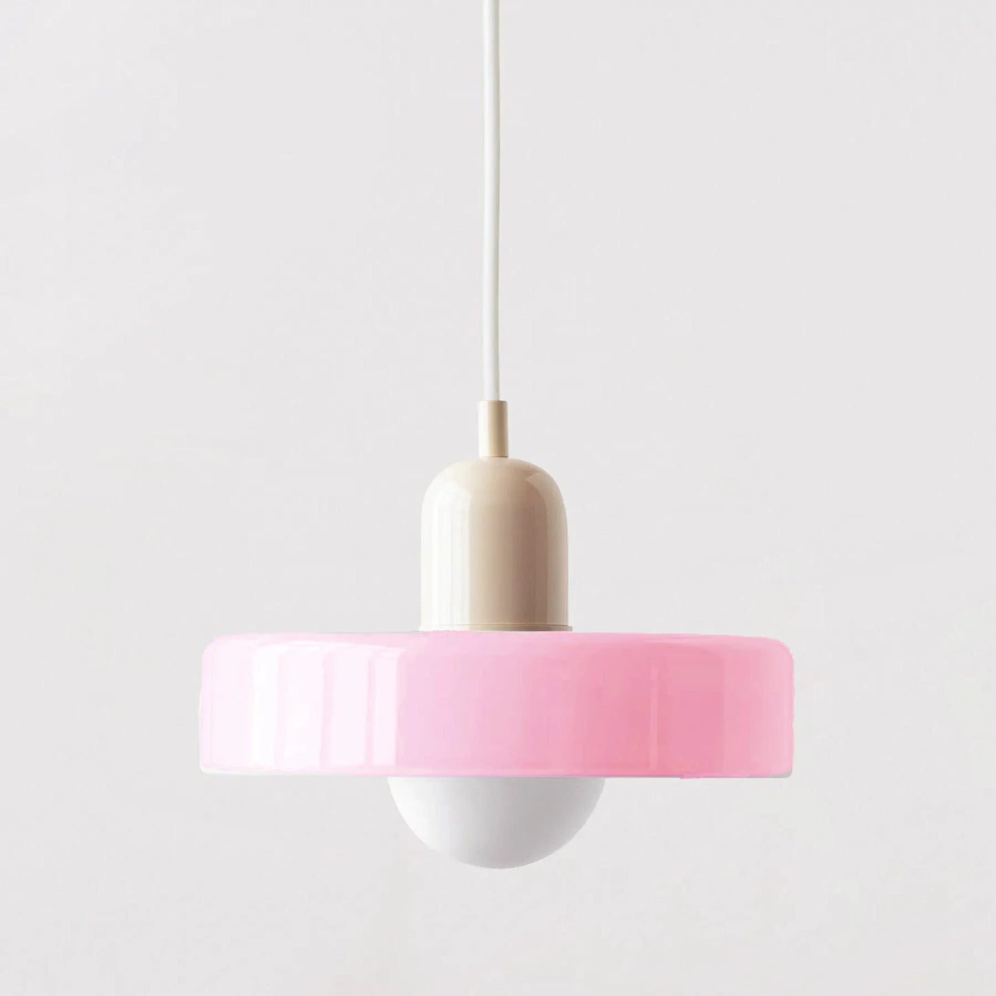 Nordic Retro Glass Pendant Light for Dining Room
