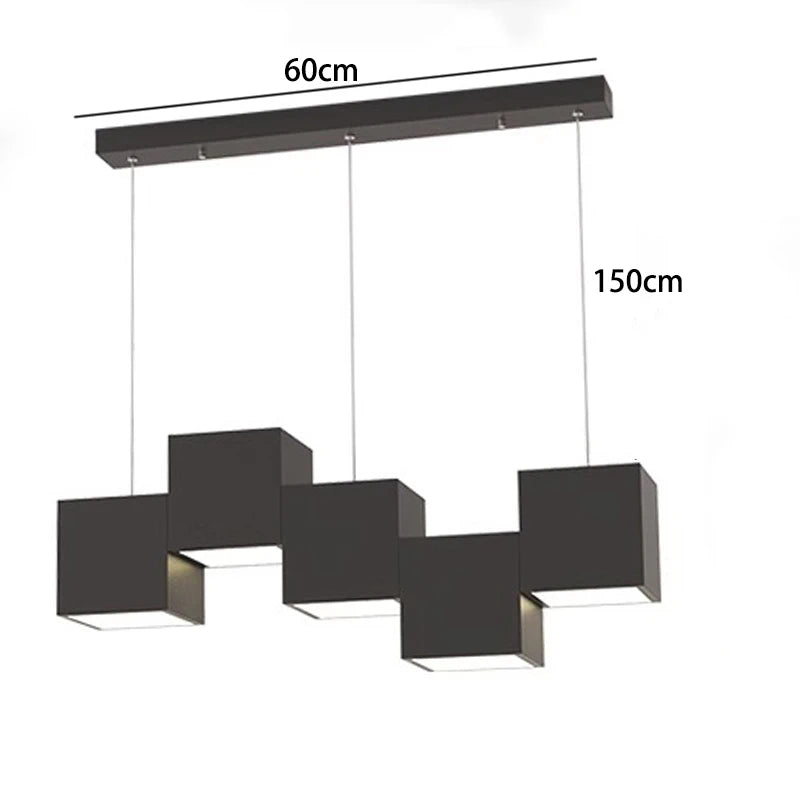 Lámpara Colgante Minimalista de Hierro para Comedor