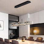 Minimalist Glass Pendant Light for Dining Room