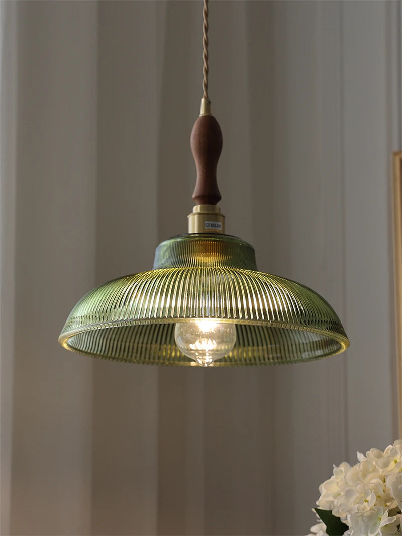 Frosted Glass Pendant Ceiling Light with Iron Finish