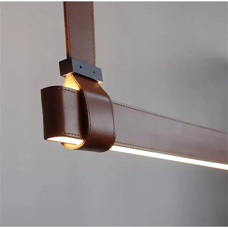 Lámpara colgante minimalista de hierro para comedor