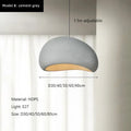 Lámpara colgante de tela minimalista para comedor