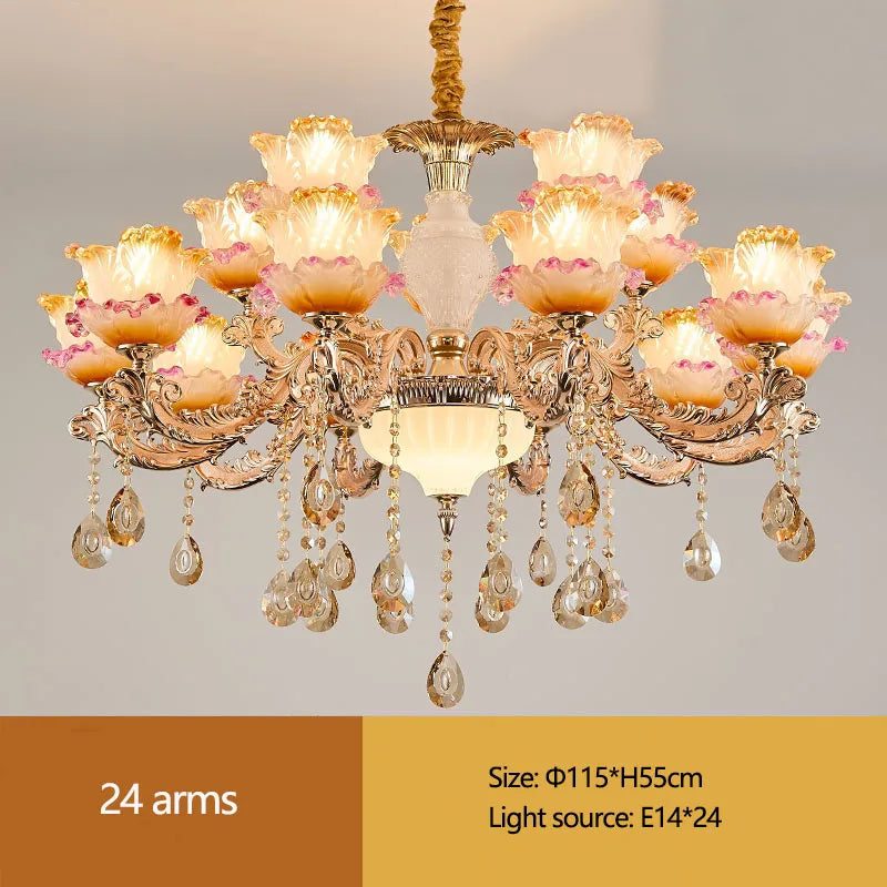 European Crystal Chandelier Luxury Lighting