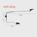 Mouille Ceiling Lamp Nordic Spider Pendant Light Multi 3/6heads for Living Room Bedroom Black Luminaire Home Decor