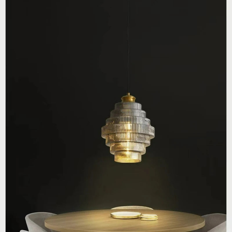 Nordic Glass Pendant Light for Dining Room