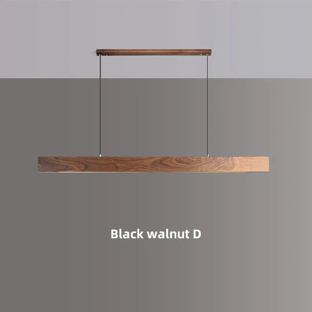 Nordic Wood Pendant Light for Dining Room