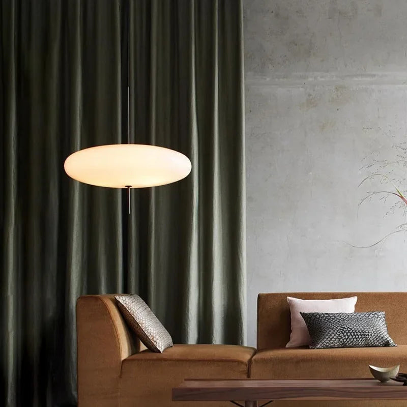 Minimalist Glass Pendant Light for Dining Room