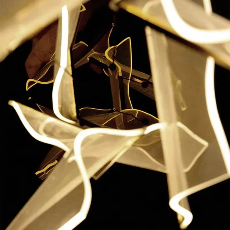 Postmodern Stainless Steel Pendant Light for Dining