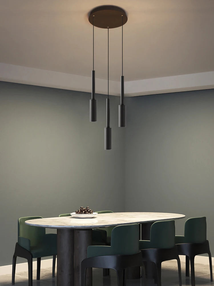 Minimalist Iron Pendant Light for Dining Room