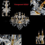 Crystal Chandelier 18 Arms Glass Modern Ceiling Light